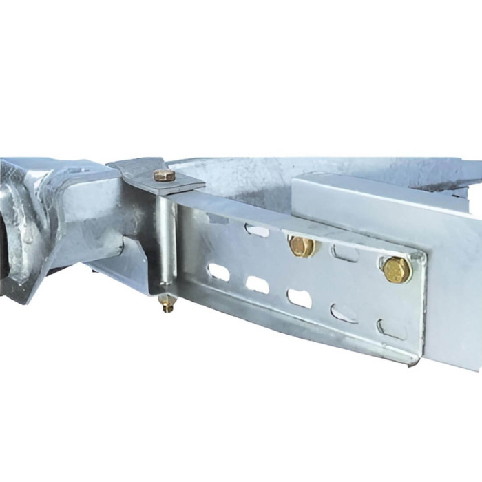 Кронштейн-шарнір для кріплення V-подібного дишла Al-Ko до осі 750-1000 кг, 2 шт (249998)