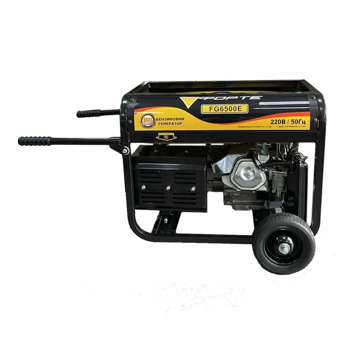 Генератор бензиновий 5.5 кВт Форте FG6500E