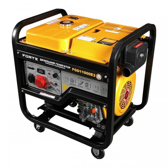 Генератор дизельний 8 кВт Forte FGD11000E3