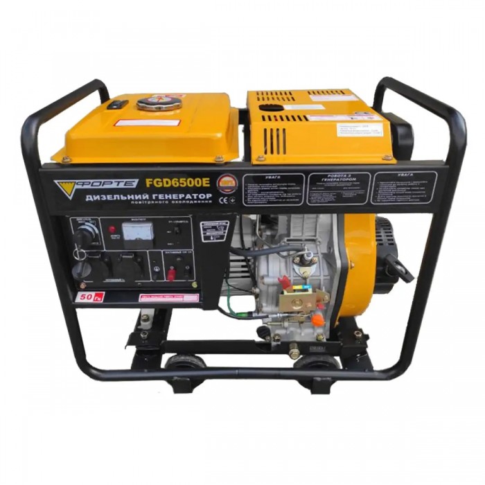 Генератор дизельний 4.8 кВт Форте FGD6500E