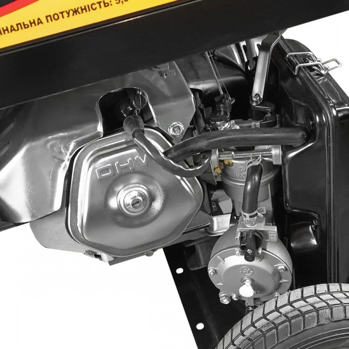 Генератор бензо-газовий Forte FG LPG6500E