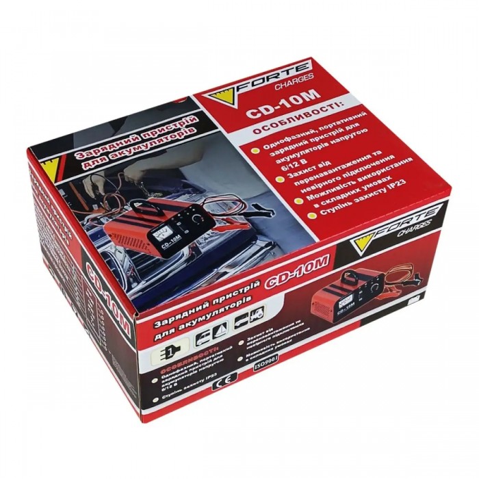 Зарядний пристрій для акумулятора CD-10M Forte
