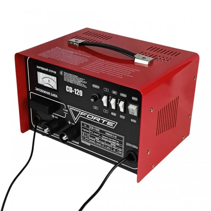 Пускозарядний пристрій для автомобіля CD-120 Forte