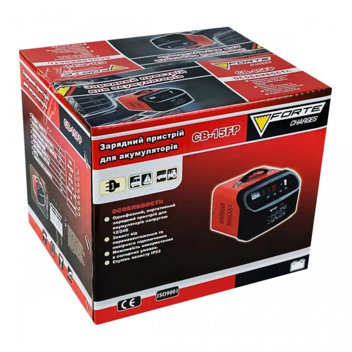Зарядний пристрій для акумулятора CB-15FP Forte