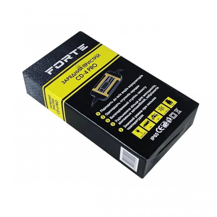 Зарядний пристрій для акумулятора CD-4 PRO Forte
