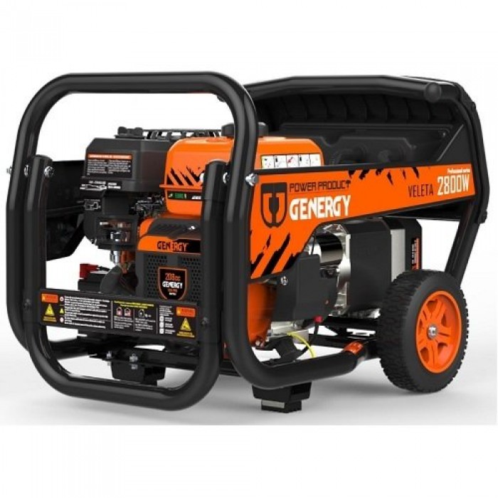 Генератор бензиновий GENERGY VELETA 2,8 кВт (240029090)