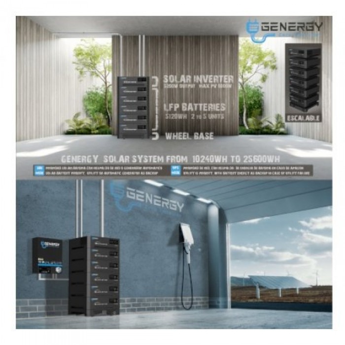 Інвертор для накопичення енергії GENERGY IFR-5200-48 10 кВт (240074090)