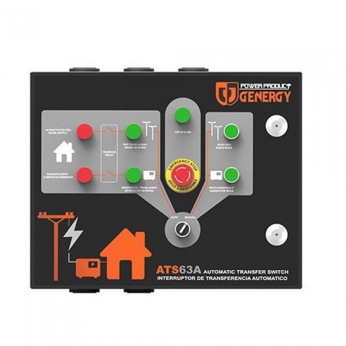 Блок автоматичного введення резерву для генератора GENERGY GDS27M (240210090.ats)