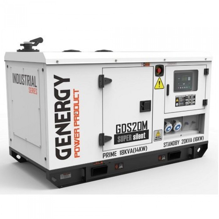 Генератор дизельный GENERGY GDS20M 16 кВт (240063090)
