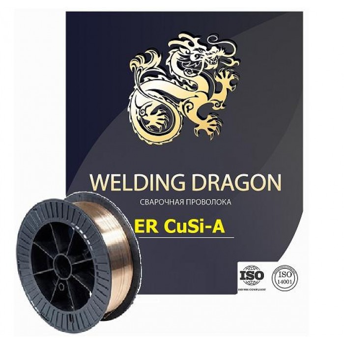 Купити Дріт ErCuSi-A Welding Dragon (5 кг) 1.2 (CuSi3.12.5) Дріт ErCuSi-A Welding Dragon (5 кг) 1.2 (CuSi3.12.5)