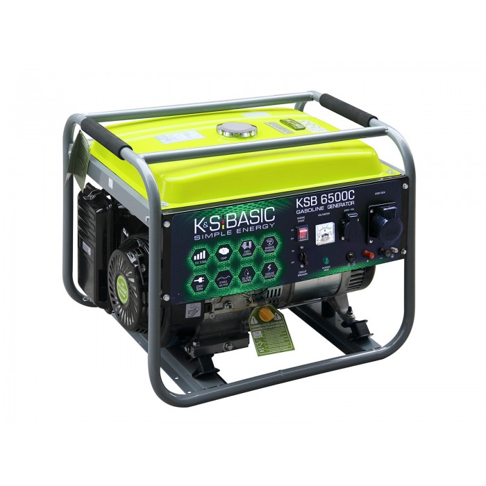 Бензиновий генератор «K&S BASIC» KSB 6500C (KSB 6500C)