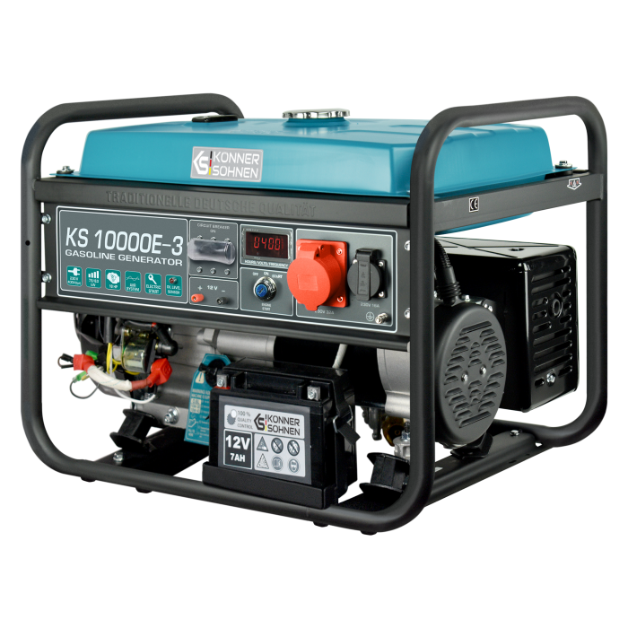 Бензиновый генератор Könner & Söhnen KS 10000E-3 (KS 10000E-3)