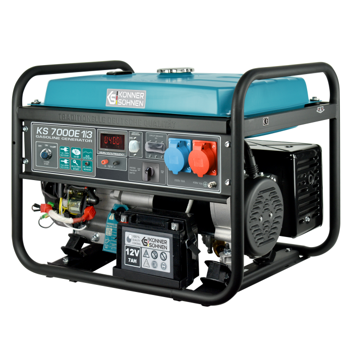 Бензиновый генератор Könner & Söhnen KS 7000E 1/3 (KS 7000E-1/3)