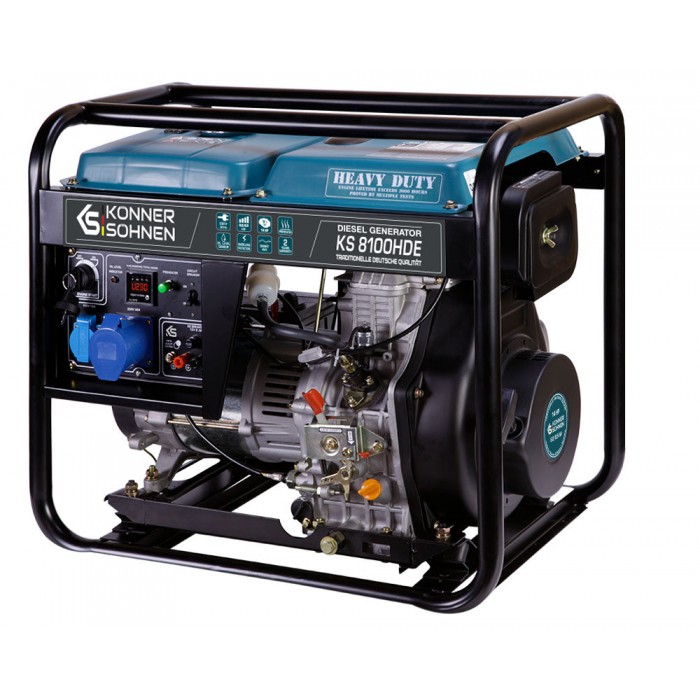 Дизельний генератор «Könner & Söhnen» KS 8100HDE (EURO V) (KS 8100HDE)