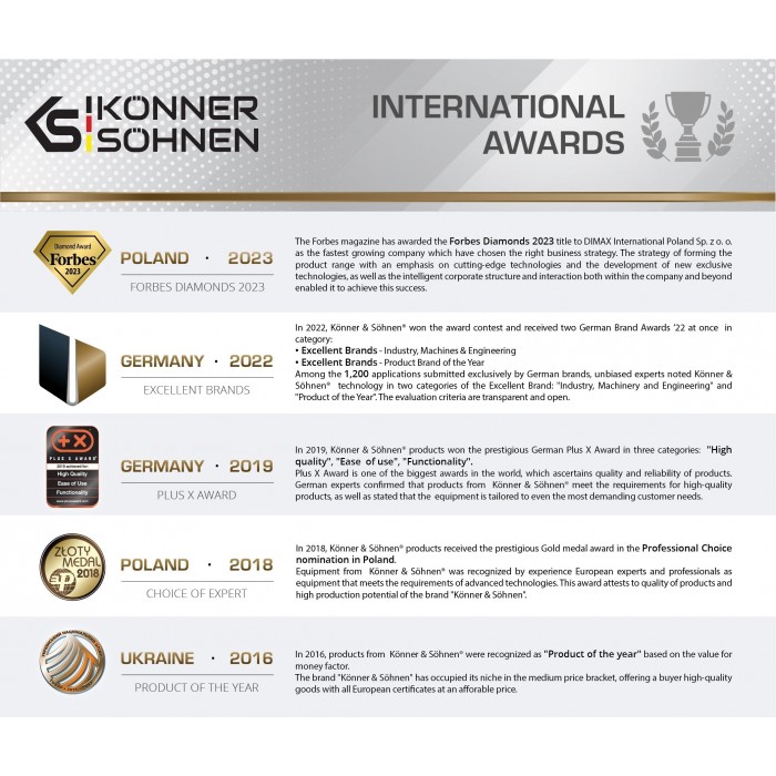 Дизельний генератор «Könner & Söhnen» KS 8100HDE (EURO V) (KS 8100HDE)