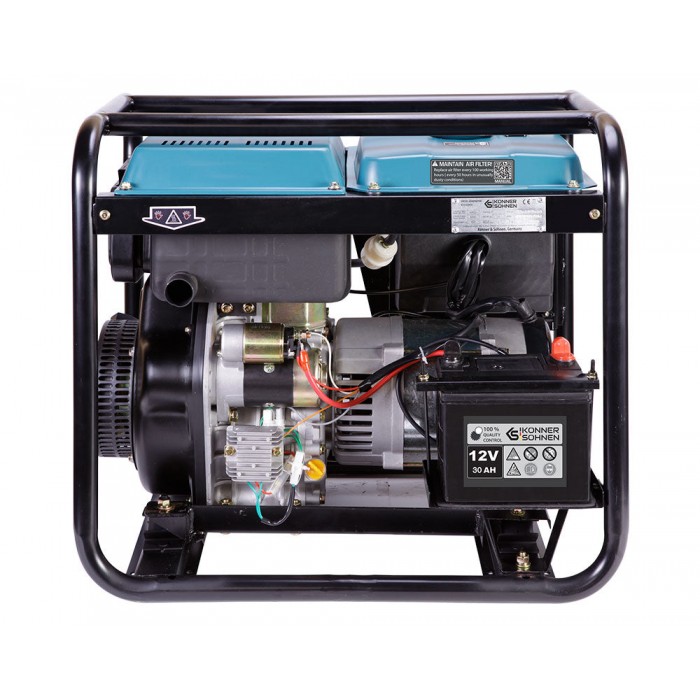 Дизельний генератор «Könner & Söhnen» KS 9102HDE-1/3 ATSR (EURO II) (KS 9102HDE 1/3 ATSR)