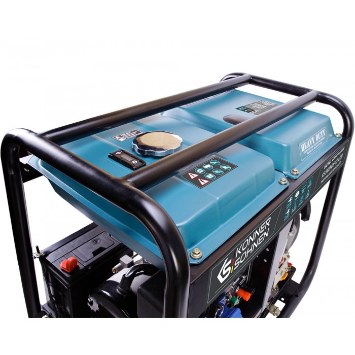 Дизельний генератор «Könner & Söhnen» KS 9102HDE-1/3 ATSR (EURO II) (KS 9102HDE 1/3 ATSR)