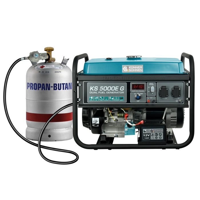 Генератор газобензиновый Könner & Söhnen KS 5000E G (KS 5000E G)