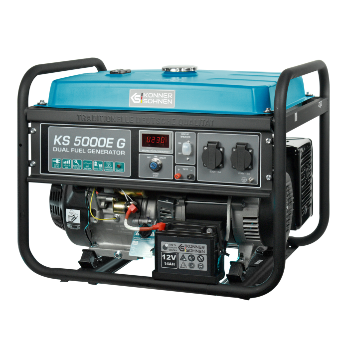 Генератор газобензиновый Könner & Söhnen KS 5000E G (KS 5000E G)