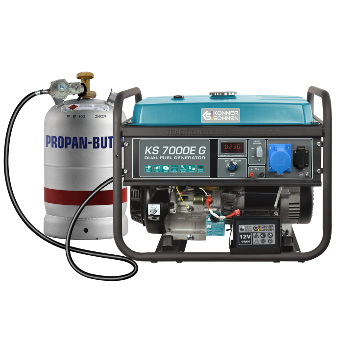 Генератор газобензиновый Könner & Söhnen KS 7000E G (KS 7000E G)