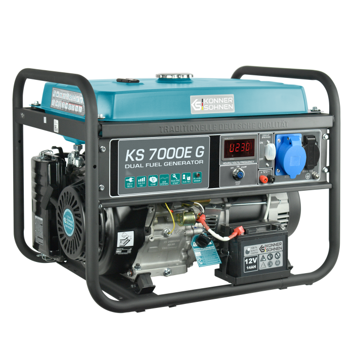 Генератор газобензиновый Könner & Söhnen KS 7000E G (KS 7000E G)