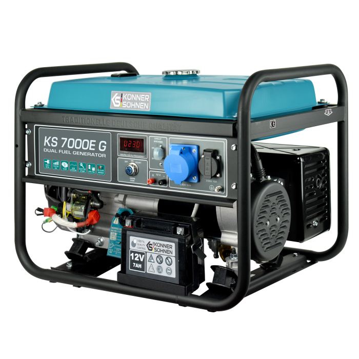 Генератор газобензиновый Könner & Söhnen KS 7000E G (KS 7000E G)