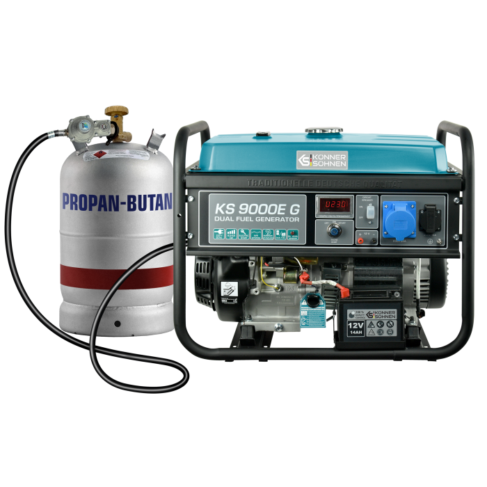 Генератор газобензиновый Könner & Söhnen KS 9000E G (KS 9000E G)