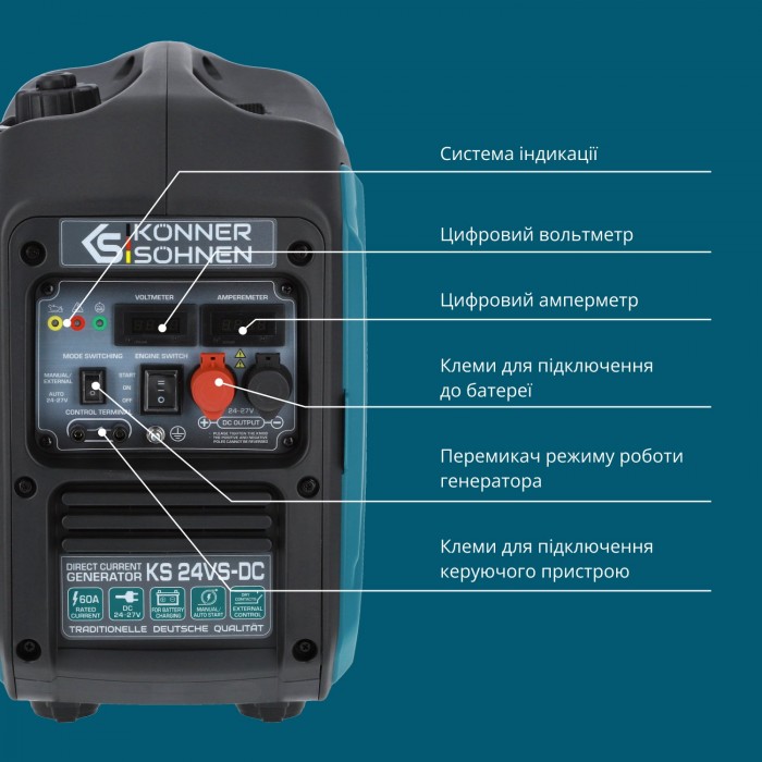 Генератор постоянного напряжения KS 24VS-DC (KS 24VS-DC)