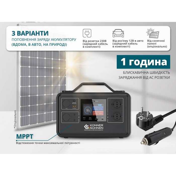 Портативная электростанция KS 1200PS (KS 1200PS)