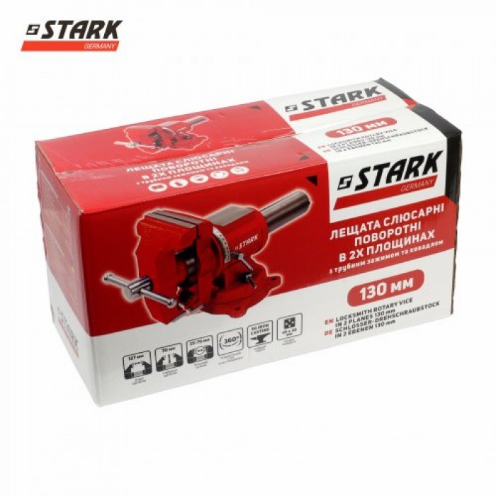 Лещата Stark 130 мм для труб (523130165)