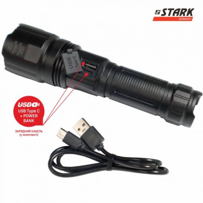 Ліхтар ручний LED STARK L-4-02 Li (243000402)