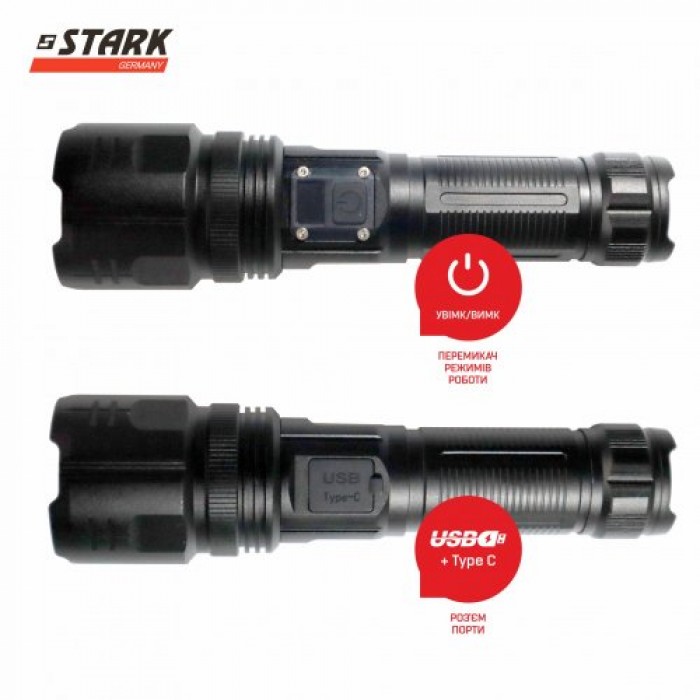 Ліхтар ручний LED STARK L-4-02 Li (243000402)