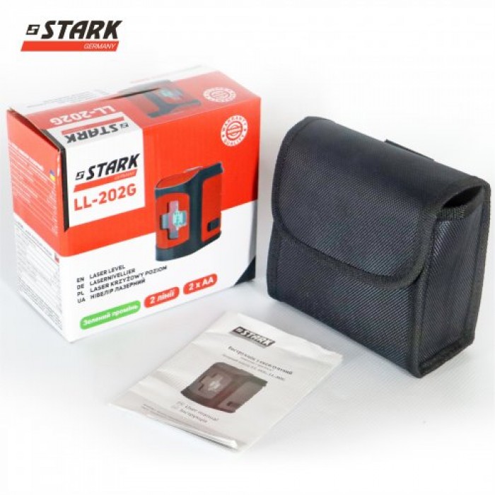 Нівелір лазерний STARK LL-202G 2 лінії (290150025)