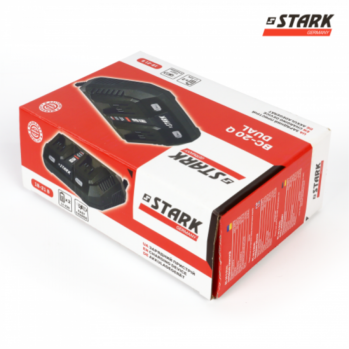 Зарядний пристрій STARK BC-20Q DUAL 18-21 В (210018030.002)