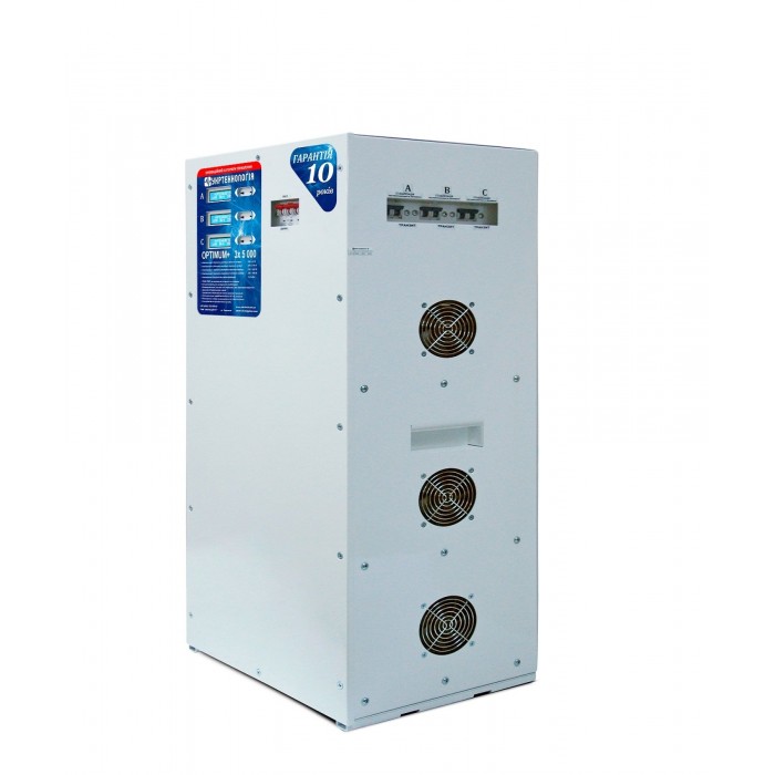 Стабілізатор напруги Укртехнологія OPTIMUM+ 5000(HV)х3 (OPTIMUM+ 5000(HV)х3)