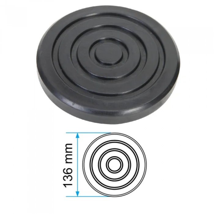 Домкрат подкатной 3.5т GTM T83502 гидравлический с педалью (UKR U-32929)