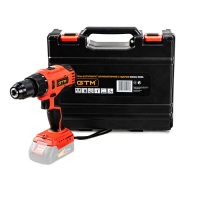 Акумуляторний ударний шурупокрут GTM DSI18/60BL безщітковий без АКБ і ЗП у кейсі (DSI18/60BL_BARE TOOL)