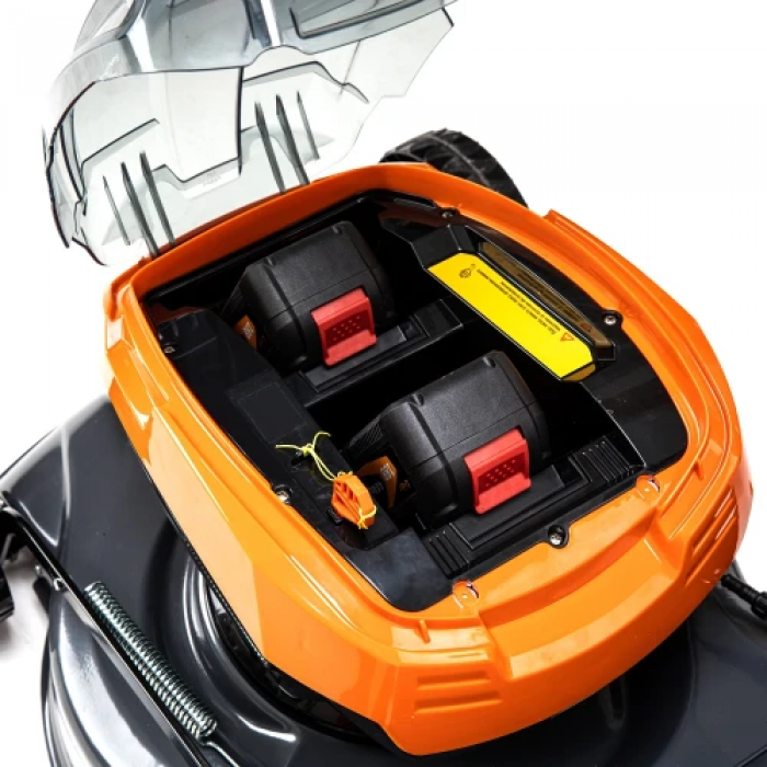 Газонокосилка аккумуляторная GTM BLM48-SP+2 АКБ и ЗП + кусторез GTM BC36/340BL (BLM48-SP+BC36/340BL_PROMO) (UKR U-83906)