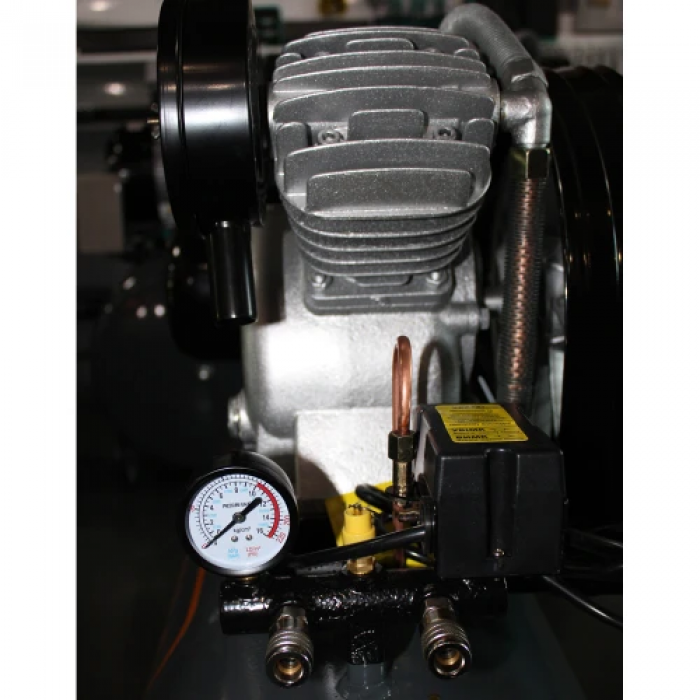 Поршневой воздушный компрессор 100 л GTM KCJ2070-100L ременный (UKR U-27160)