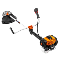 Бензинова мотокоса-кущоріз GTM CN650FAV 1.8 кВт з пиляльним диском, ножем і косильною головкою Tap'n'Go