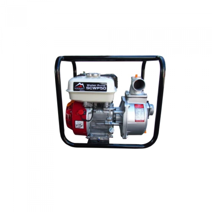 Мотопомпа бензинова Vulkan SCWP50H для чистої води з двигуном Honda GX 160 (UKR U-81496)