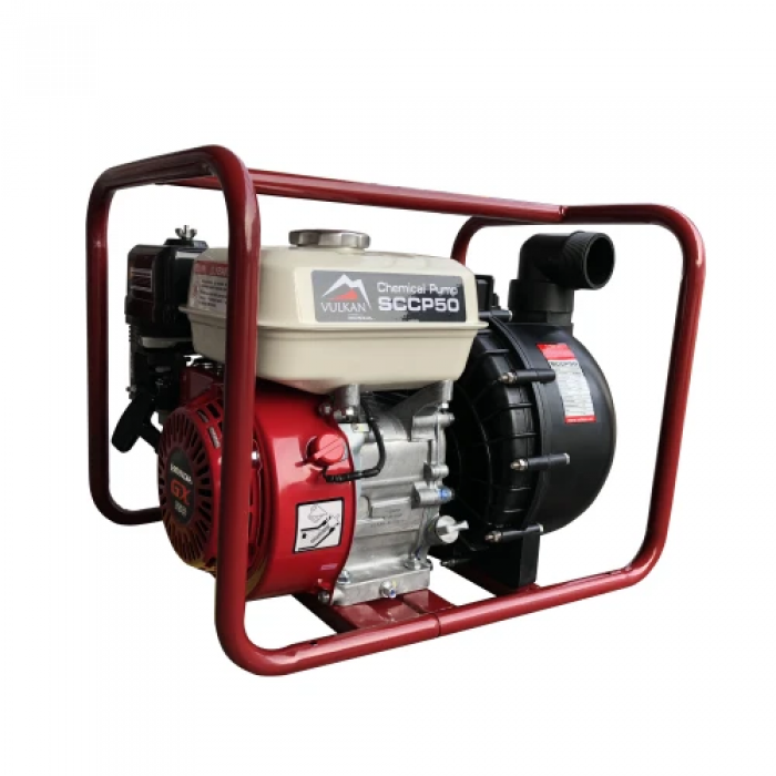 Мотопомпа бензинова Vulkan SCCP50H для хімікатів з двигуном Honda GX 160 (UKR U-81498)