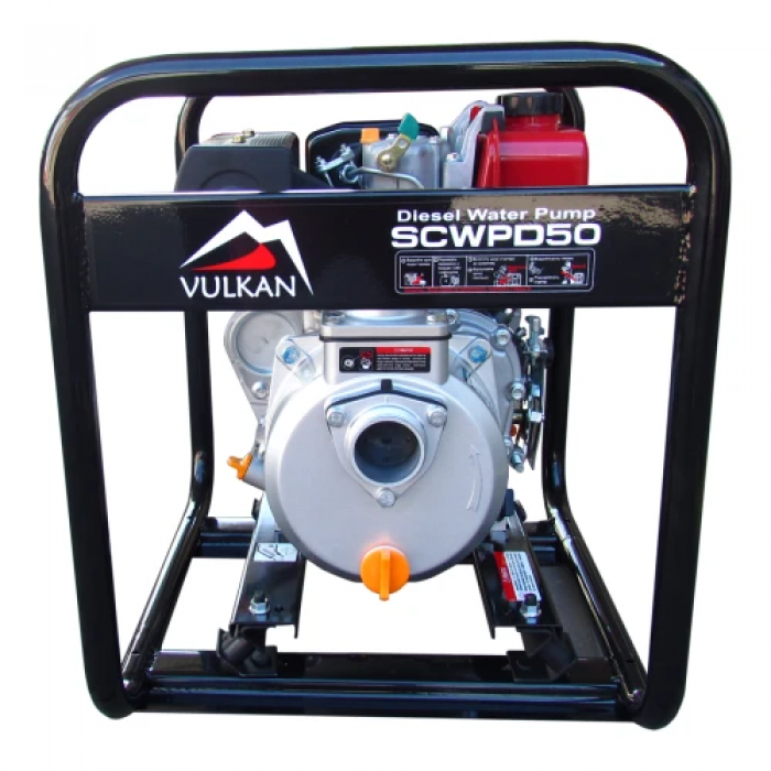 Мотопомпа дизельна Vulkan SCWPD50 для чистої води (UKR U-79164)