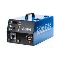 Напівавтомат зварювальний SSVA 270-P (без рукава) 220В