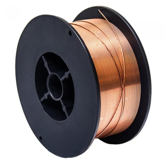 Дріт зварювальний обміднений Vulkan ER70S-6, 1.0 мм, 2.5 кг (UKR U-51752)