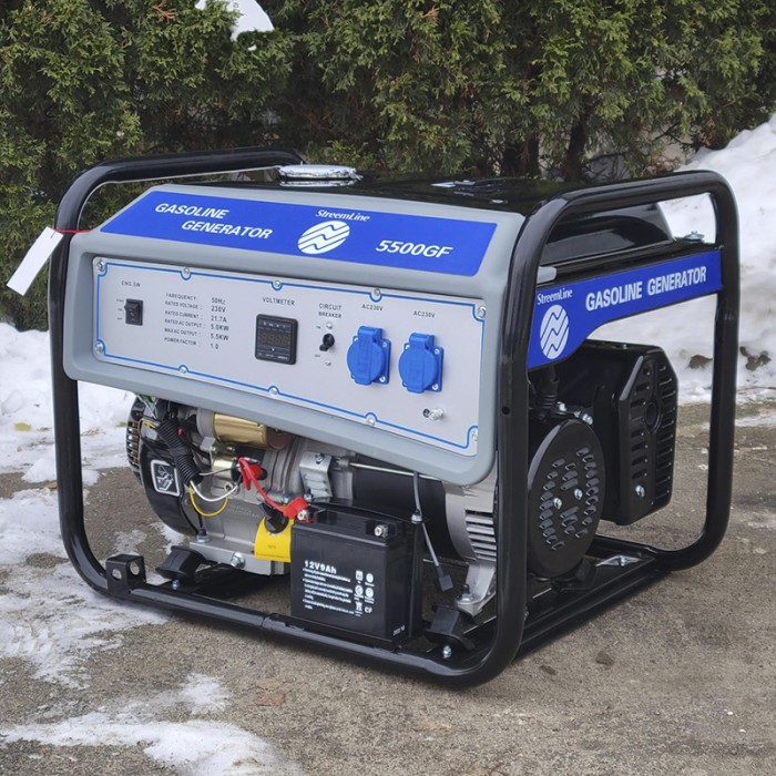 Бензиновий генератор Streemline GG5500GF Бензиновий генератор Streemline GG5500GF
