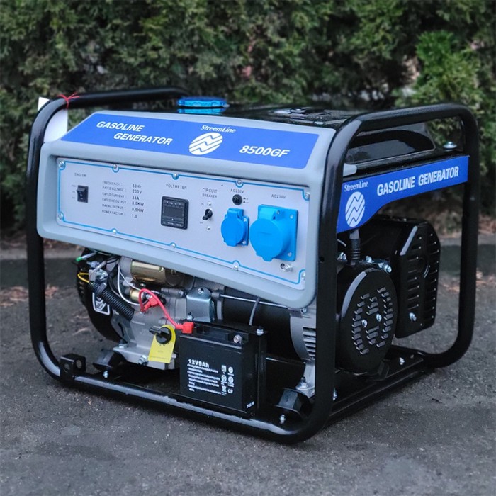 Бензиновий генератор Streemline GG8500GF Бензиновий генератор Streemline GG8500GF