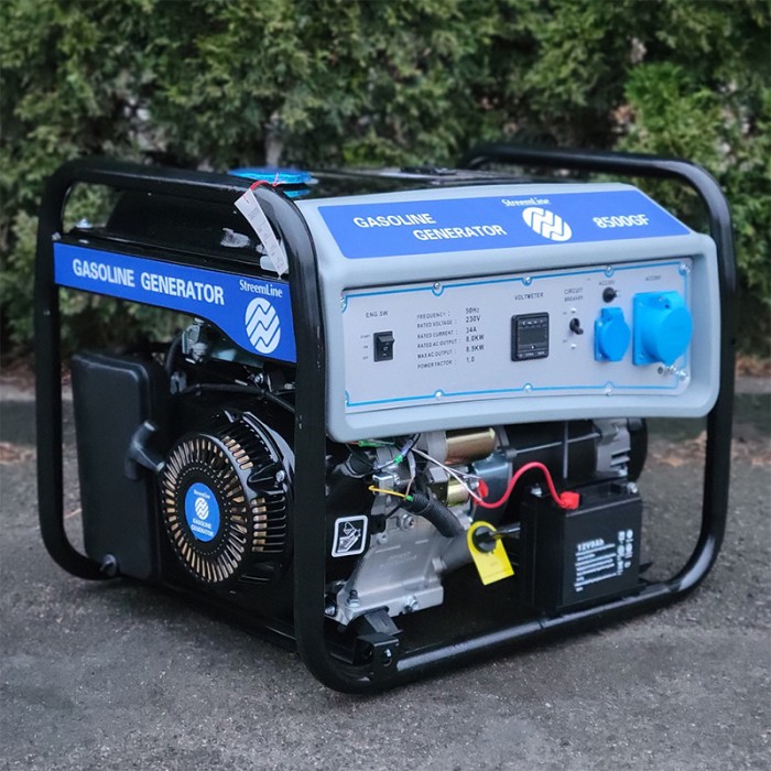 Бензиновий генератор Streemline GG8500GF Бензиновий генератор Streemline GG8500GF