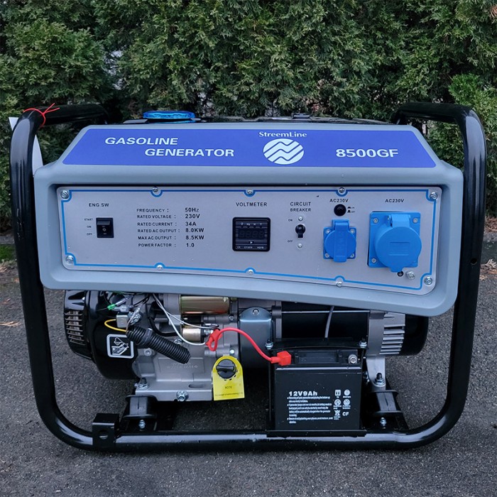 Бензиновий генератор Streemline GG8500GF Бензиновий генератор Streemline GG8500GF