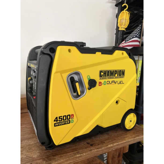 Гібридний інверторний генератор CHAMPION C4500iESG GEN2 (500988-UA) Гібридний інверторний генератор CHAMPION C4500iESG GEN2 (500988-UA)